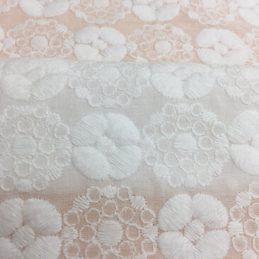 Embroidered Fabric Cutwork Dress 100% Cotton for Women's Wear Wholesal 6